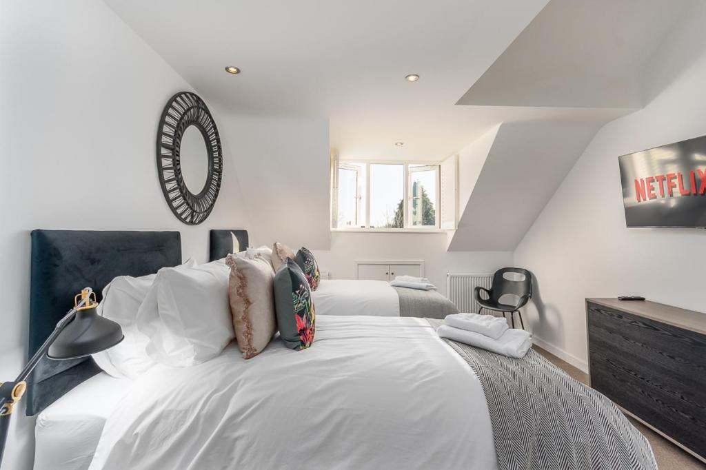 Castle Townhouse Kenilworth - Private Parking - 24 Hr Gym Access - Town Centre Lejlighed Eksteriør billede